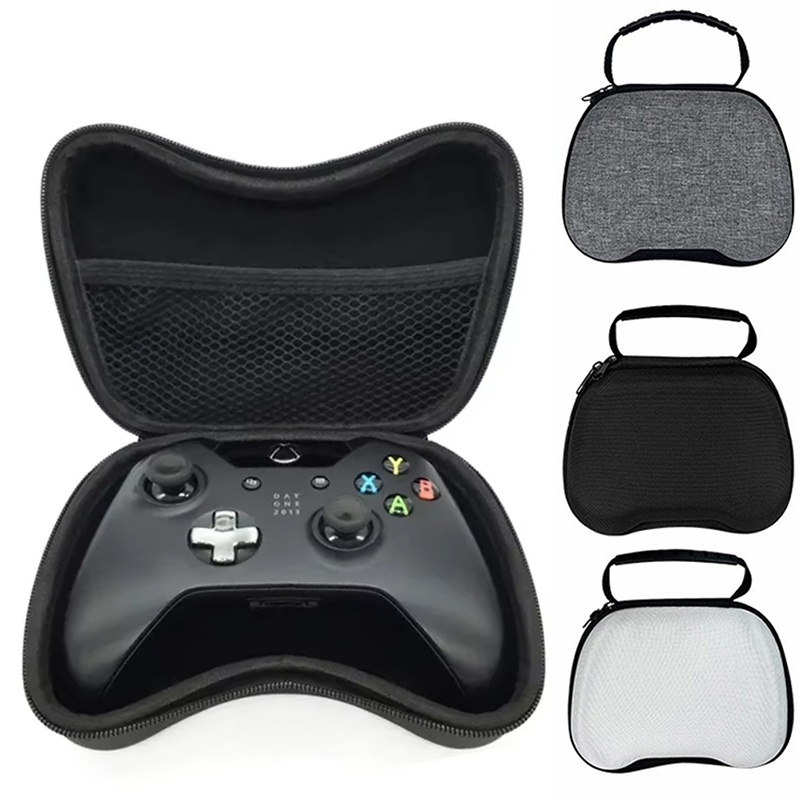 Gaming Console Bag - ユニバーサルキャリングケース ポータブル保護ボックス レトロゲーム機用トラベル収納ホルダー メッシュバッグ付き PS5 PS4