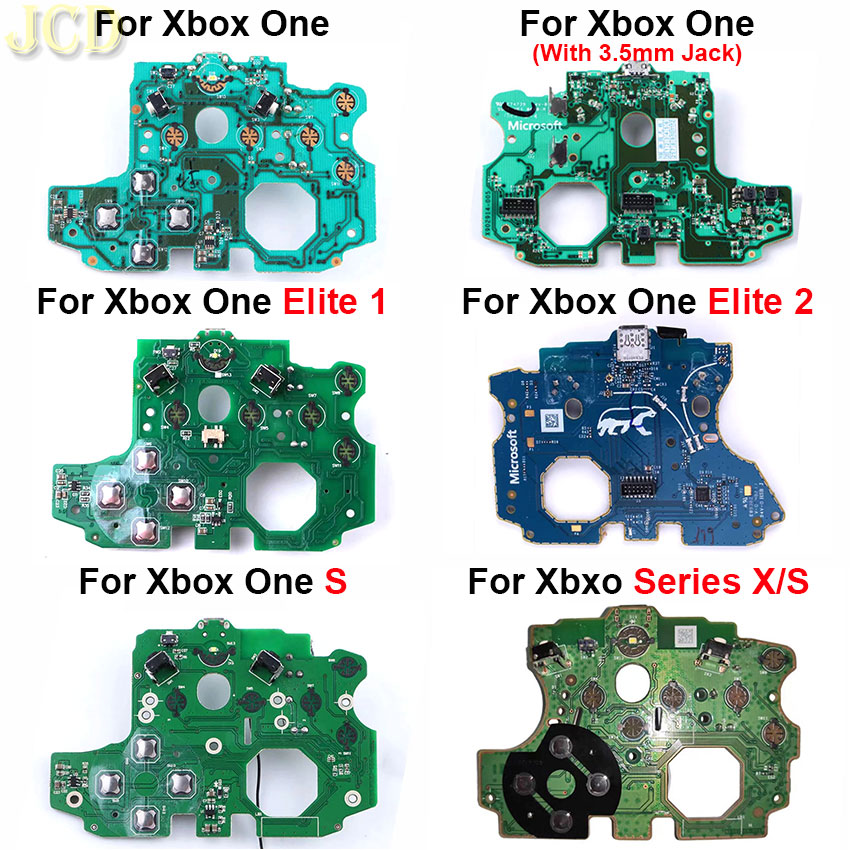 Microsoft Console Xbox Series X - Jcd xbox one sエリート1 2コントローラボードマザーボード交換lb rb