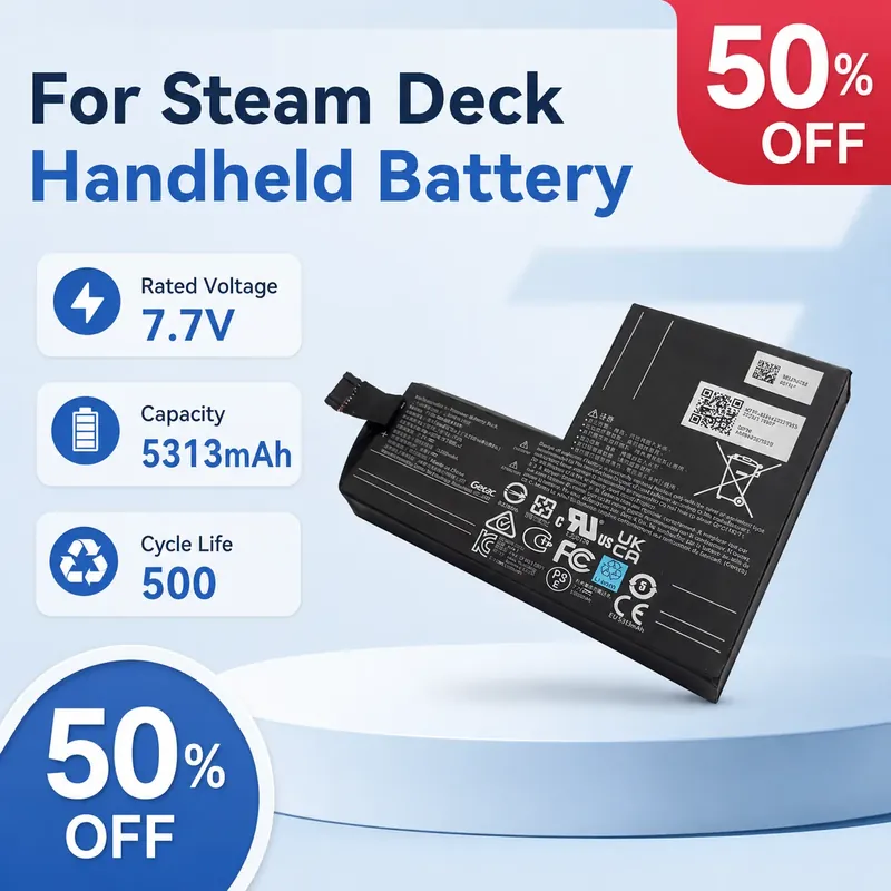 Gaming Console Steam Deck - Steam Deck F7A ハンドヘルドゲーム機用交換バッテリー