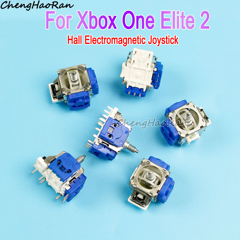 Xbox Elite Controller - Xbox one elite 2コントローラー用電磁ジョイスティック、リモートスティックセンサー、ポテンショメータ交換部品、3Dホール、1個