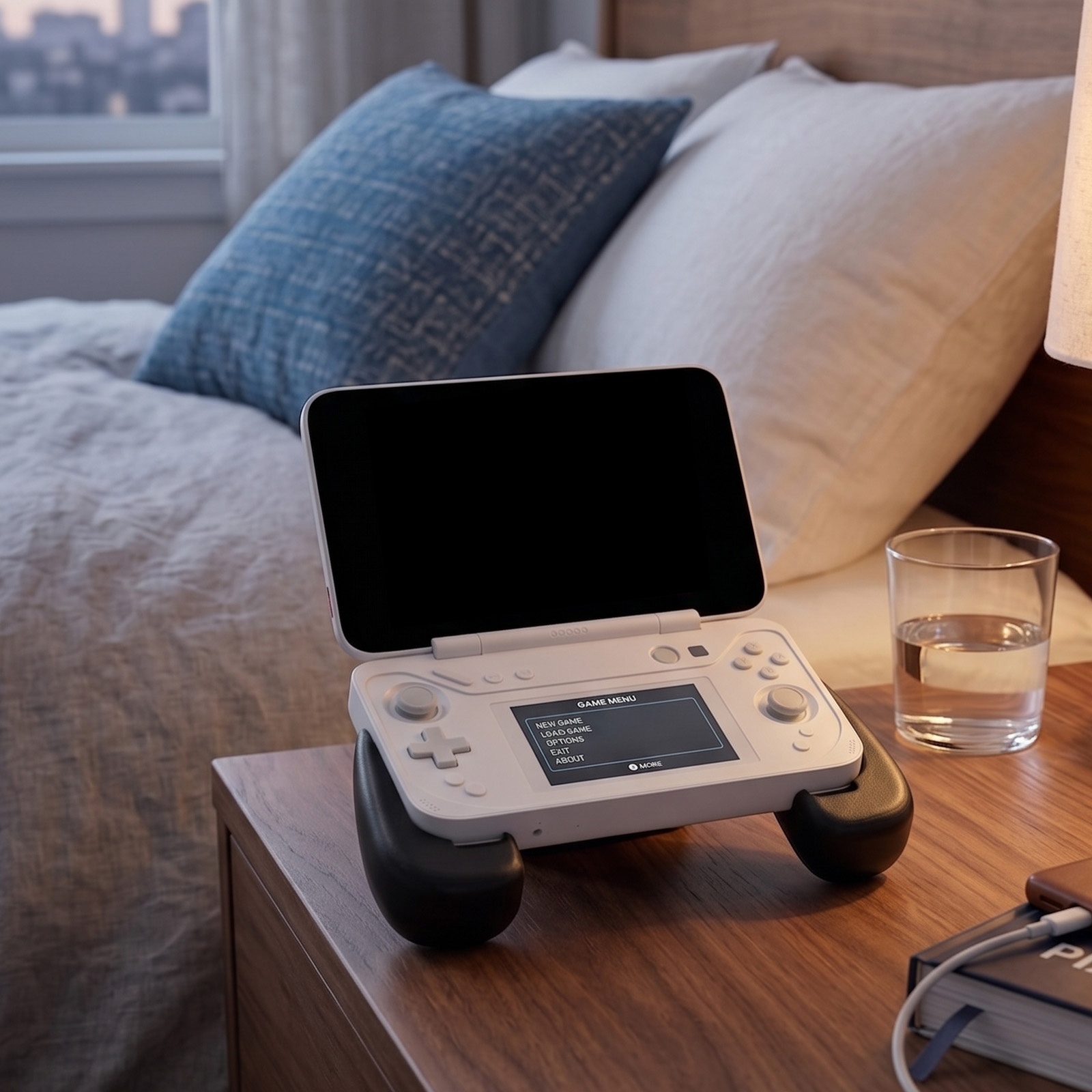 Console Gaming Hand - 人間工学に基づいたAYANEO Flip用ゲームコンソールグリップ、滑り止めで快適なハンドル、手の疲労を軽減するゲーミングハンドヘルドアクセサリー