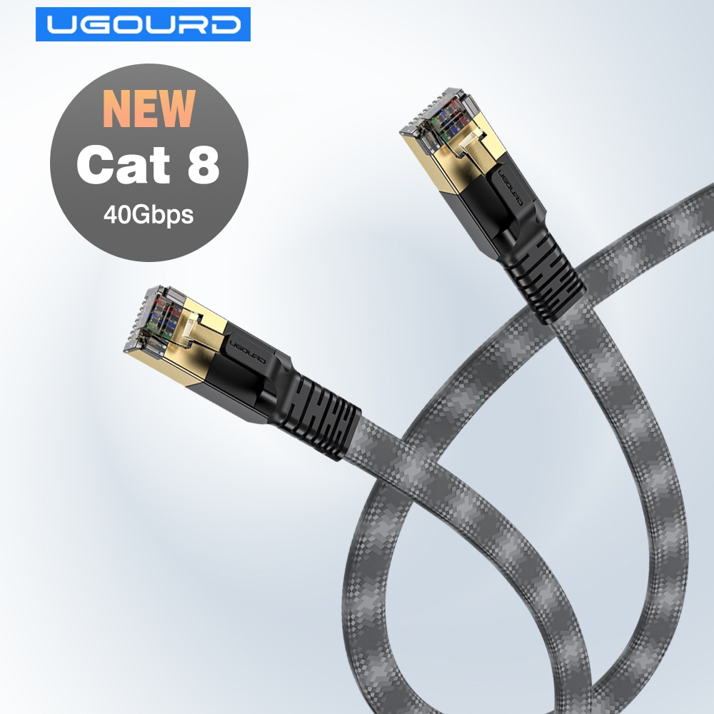 Lan Cable Gaming - Cat8 イーサネットケーブル 40Gbps SFTPシールド RJ45 LAN