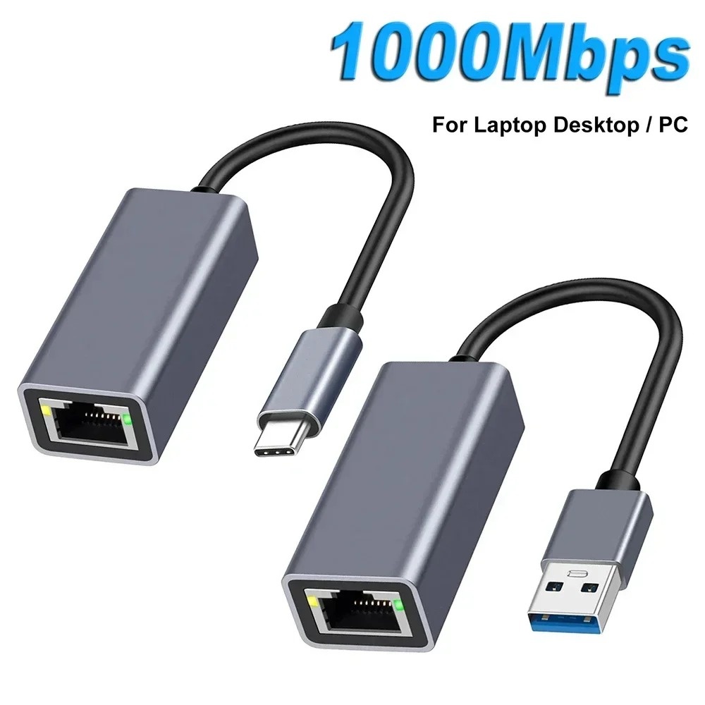 Lan Cable Gaming - USB Type-C イーサネットアダプター ネットワークカード USB Type-C