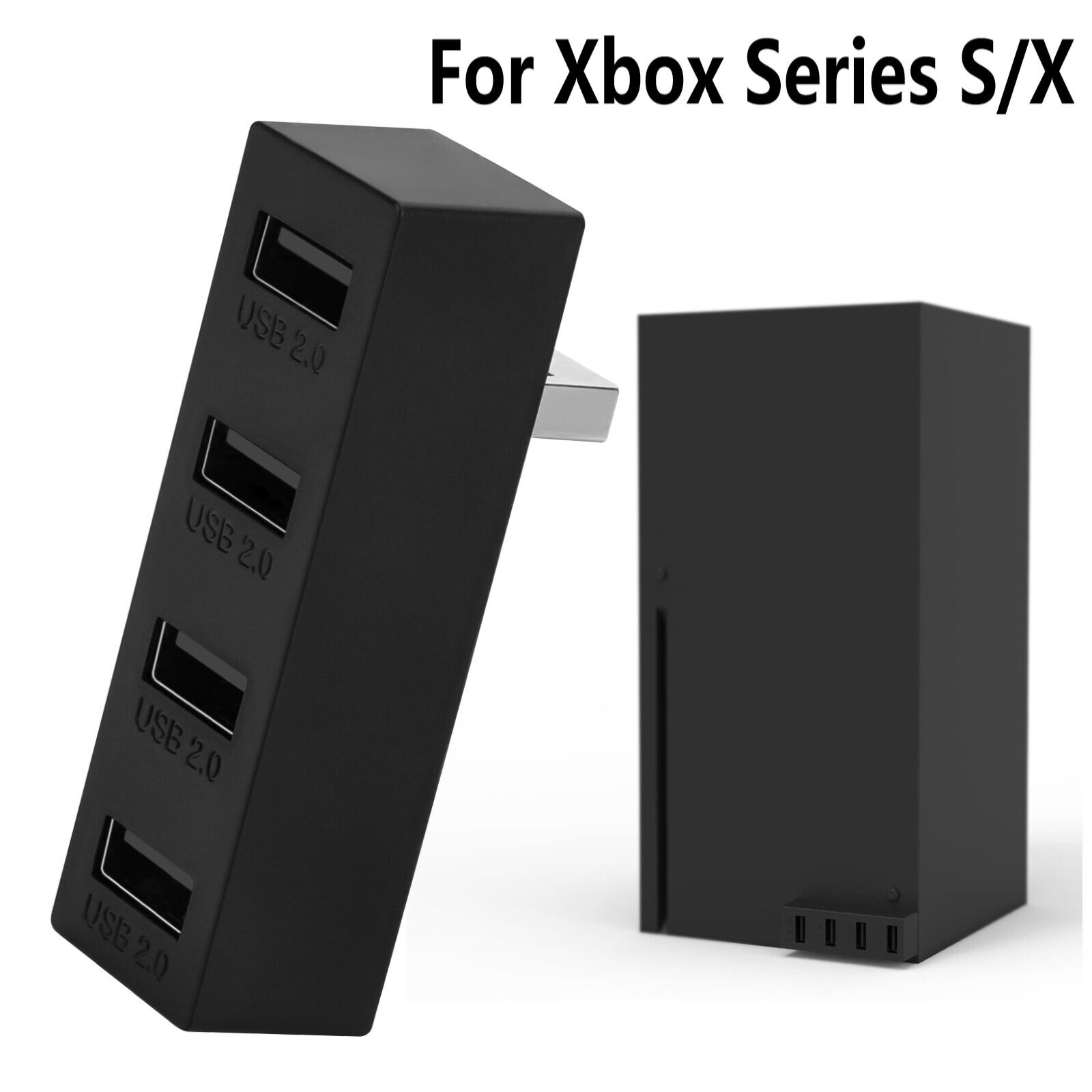 Microsoft Console Xbox Series X - 高速USBハブ,拡張アダプター,xboxシリーズおよびxゲームコンソールアクセサリ用のUSB 2.0ハブ