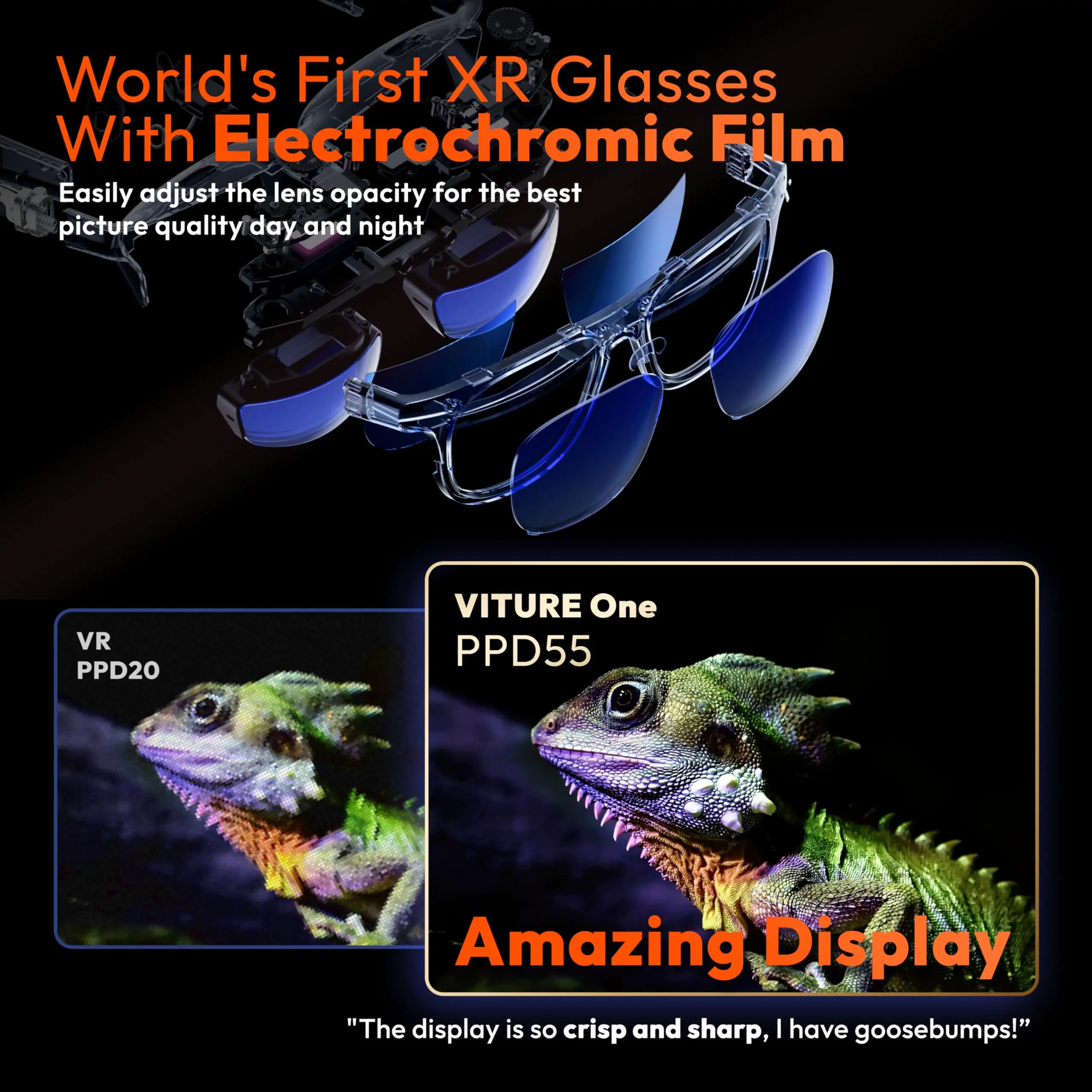 VITURE One XR/AR 3Dメガネ Steam D - Gaming Console Steam Deck のレビューと価格