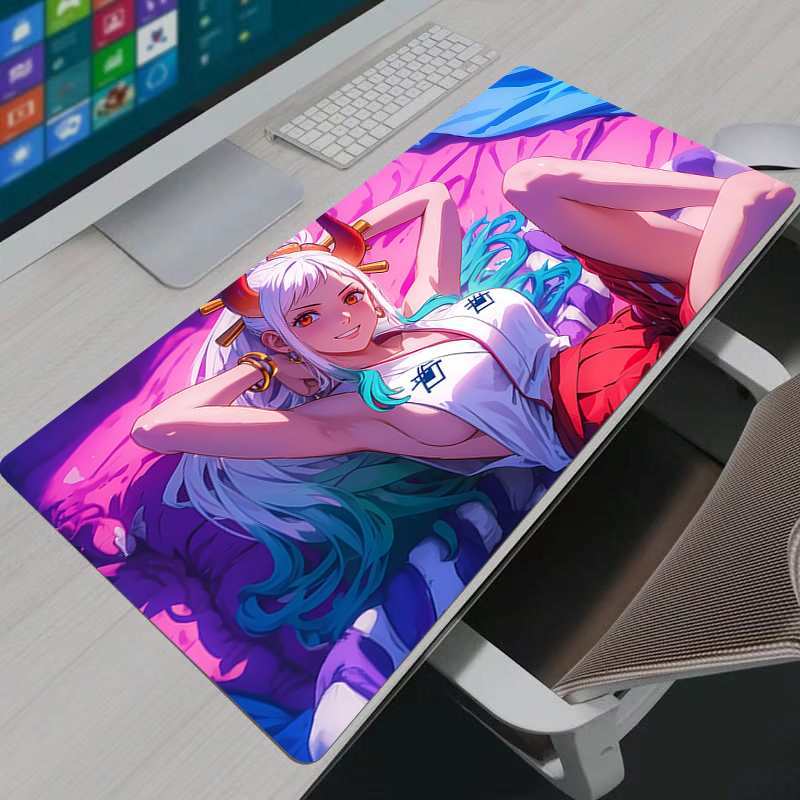 ワンピース ヤマト マウスパッド ノートパソコン XXL 大 - Gaming Console Desk のレビューと価格