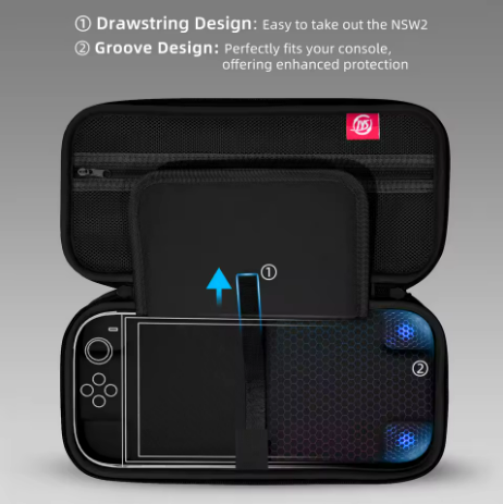 Switch 2 ゲーム機用ポータブルトラベルキャリングケー - Gaming Console Bag のレビューと価格
