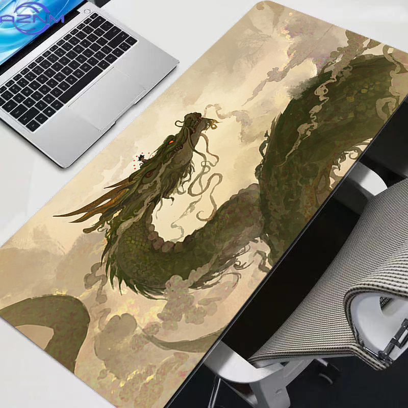 レザー製ドラゴンボールZマウスパッド、ラバー製大型PCマウス - Gaming Console Portable Pc のレビューと価格