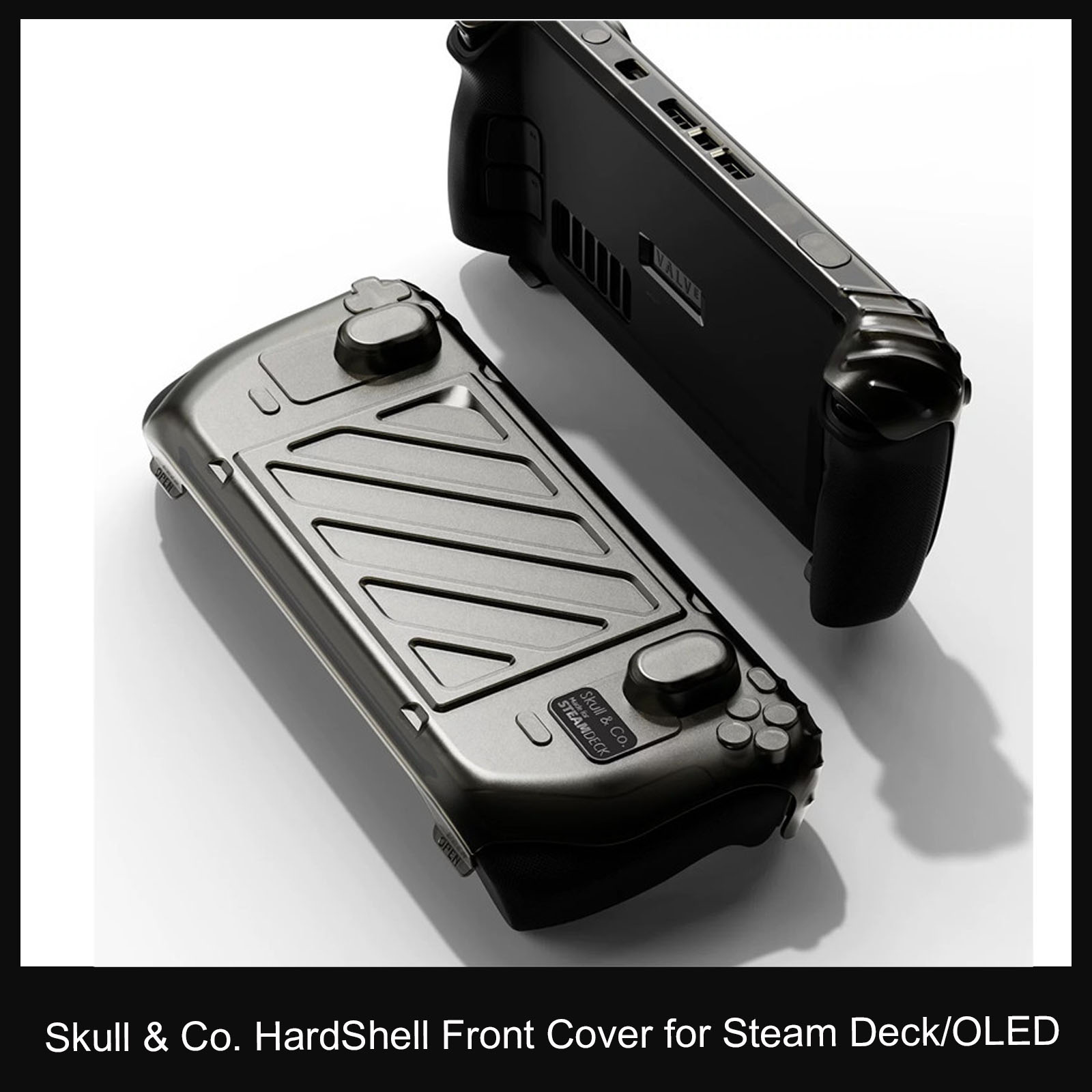 Skull & Co.-ハードシェルフロントカバーバンドル、 - Gaming Console Steam Deck のレビューと価格
