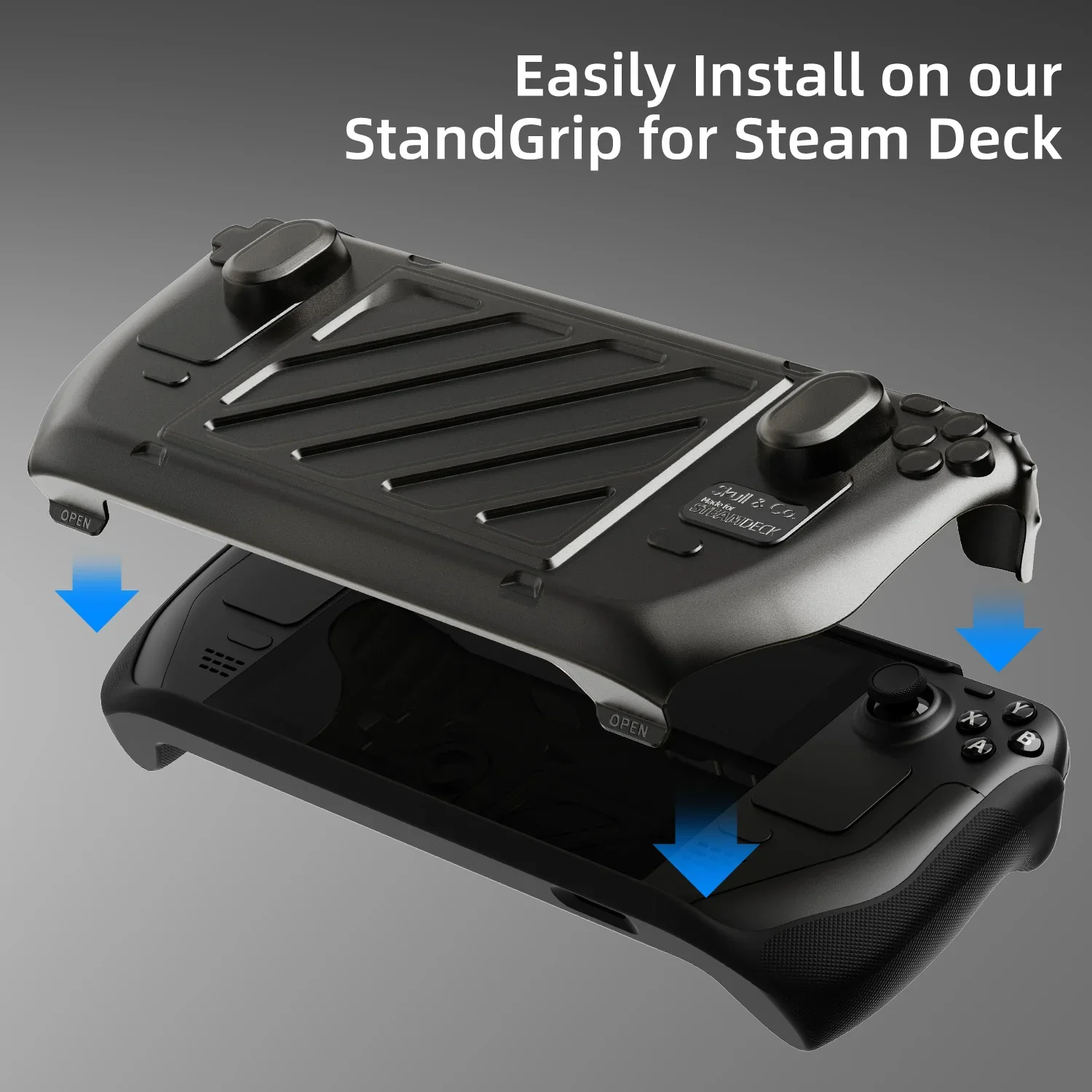 Skull & Co.-ハードシェルフロントカバーバンドル、 - Gaming Console Steam Deck のレビューと価格