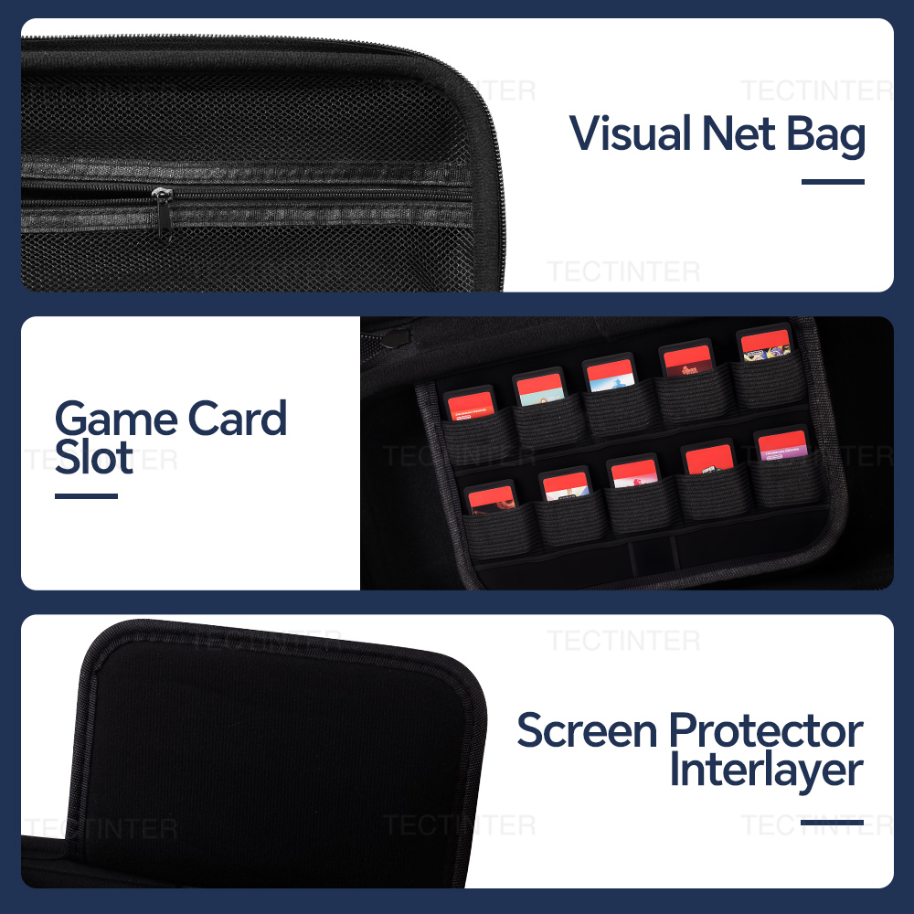 任天堂スイッチコンソール用キャリング収納ケースシェル耐衝撃ポ - Gaming Console Bag のレビューと価格