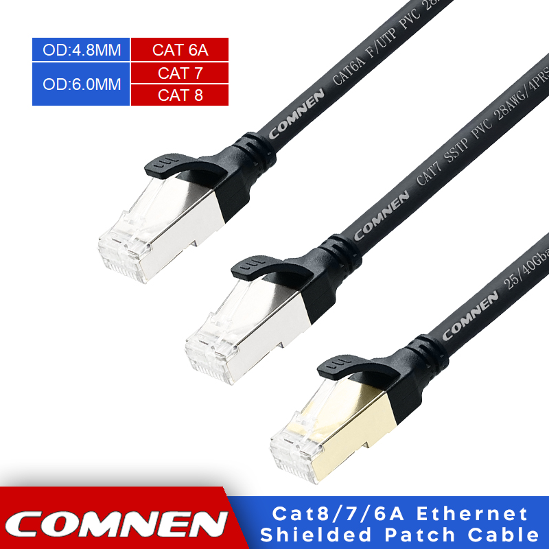 COMNEN ゲーム高速イーサネットケーブル Cat8 40 - Lan Cable Gaming のレビューと価格