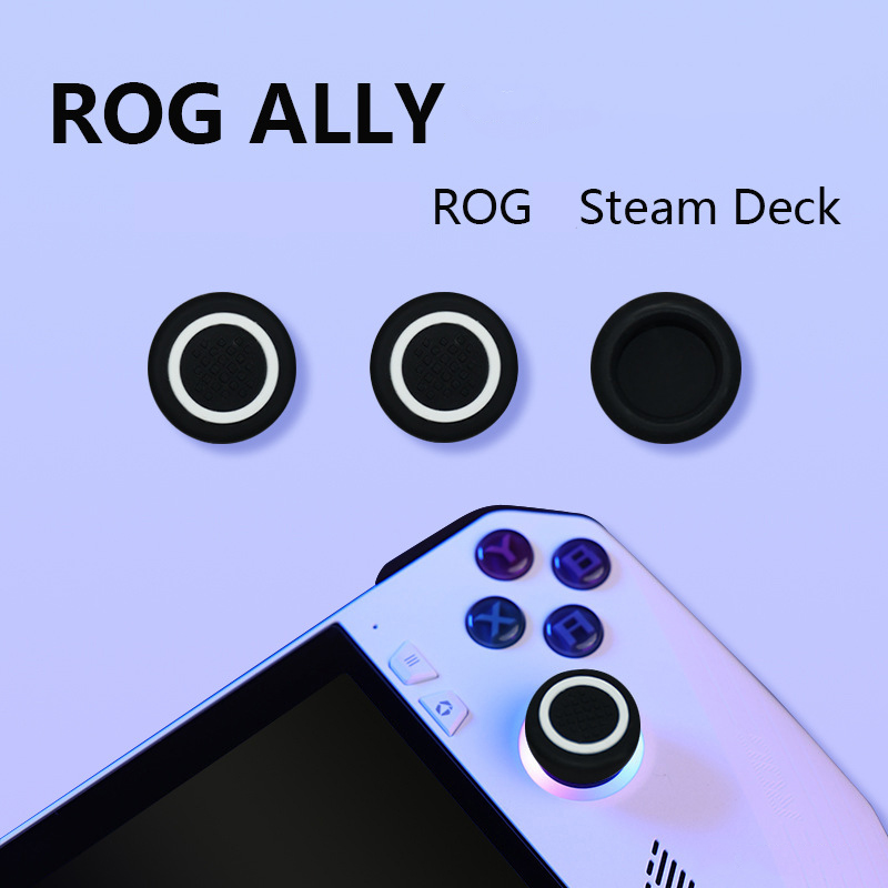 4個入りシリコン製ジョイスティックサムグリッププロテクター、 - Gaming Console Steam Deck のレビューと価格