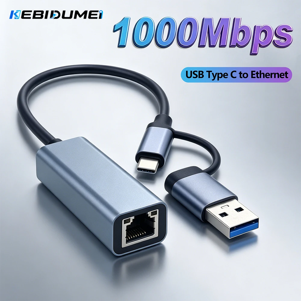 Kebidumei 1000Mbps ネットワークカード U - Lan Cable Gaming のレビューと価格