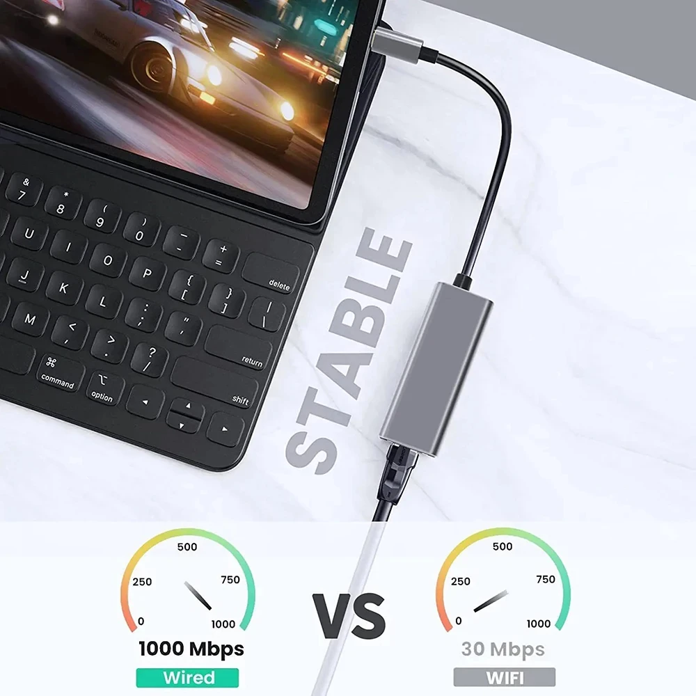 Kebidumei 1000Mbps ネットワークカード U - Lan Cable Gaming のレビューと価格