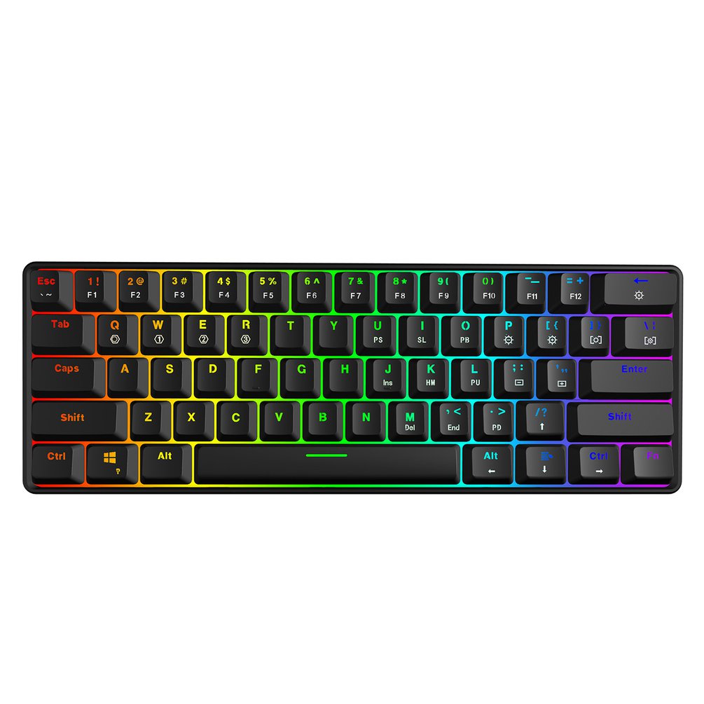 SKYLOONG GK61 ミニポータブル 60% ゲーマー - Gaming Console Ipad のレビューと価格