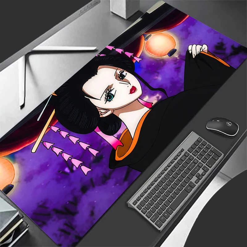 日本セクシーアニメガールマウスパッドPCパープルゲーマーキャ - Gaming Console Desk のレビューと価格