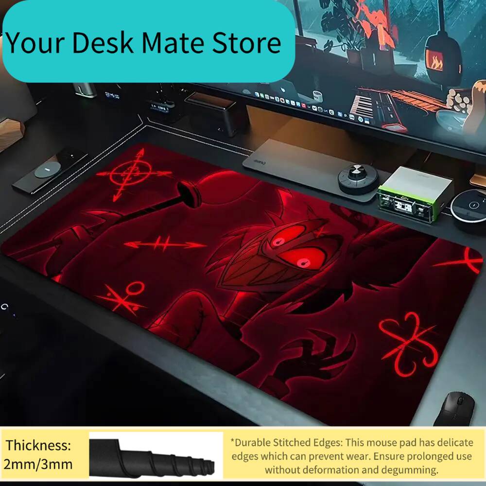 HazbinS H-Hotels AlastorS マウスパ - Gaming Console Desk のレビューと価格