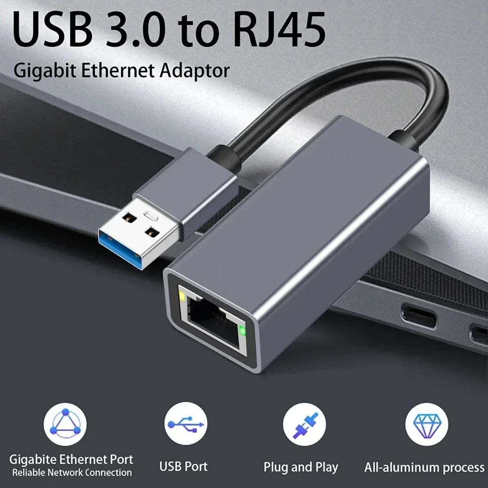 USB Type-C イーサネットアダプター ネットワークカ - Lan Cable Gaming のレビューと価格