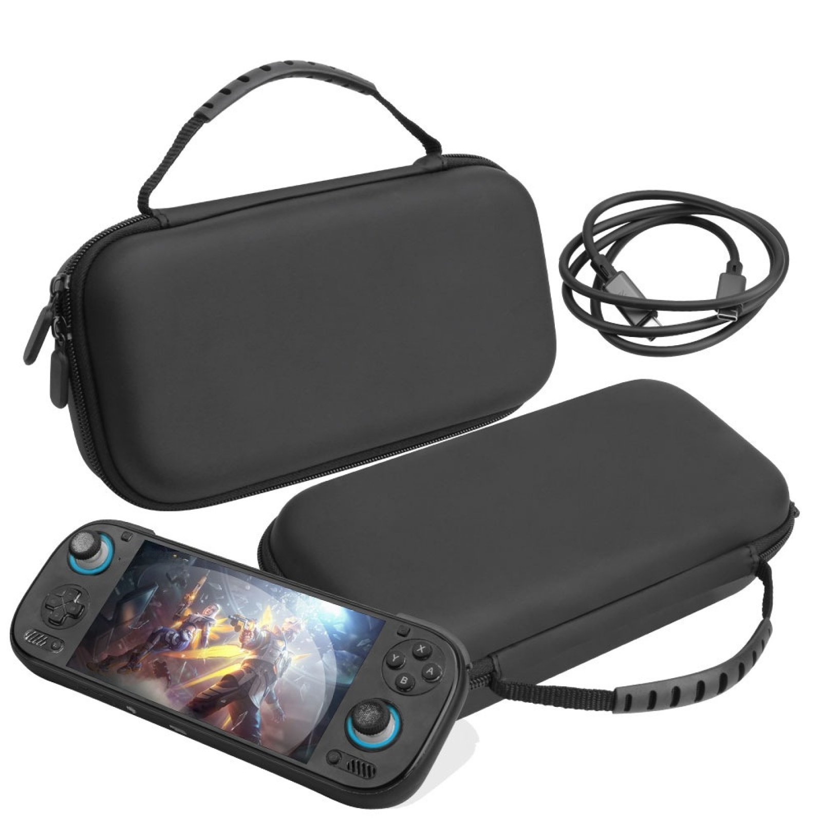 Ayn Odin 3用ハードキャリングケース、ポータブルPU - Gaming Console Bag のレビューと価格